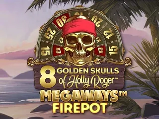 8 Golden Skulls of the Holly Roger Megaways™